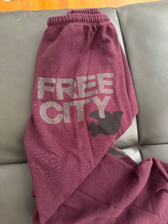freecity Pants - Free City Jogger Sweatpants Burgundy